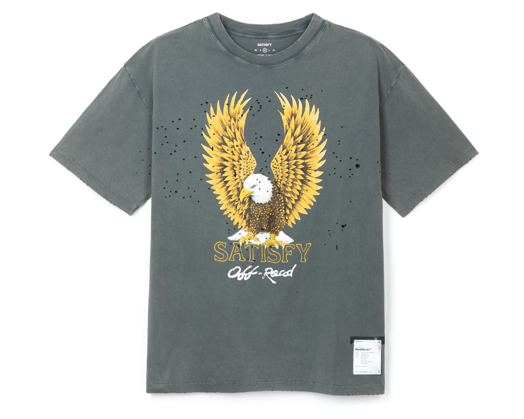 SATISFY Eagle Runner SS T-Shirt Tシャツ　半袖 MothTech™ T-Shirt – SATISFY