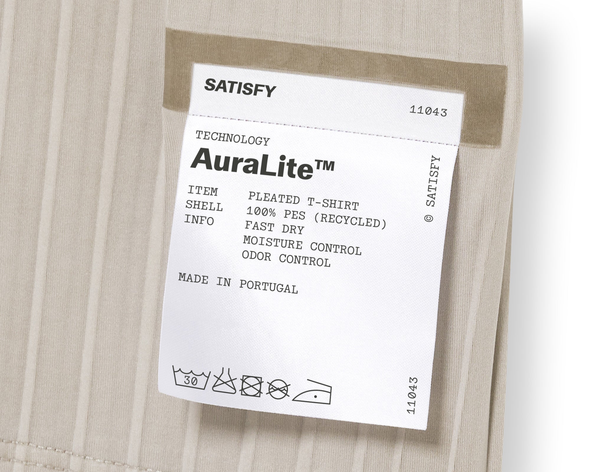 AuraLite™ Pleated T-Shirt