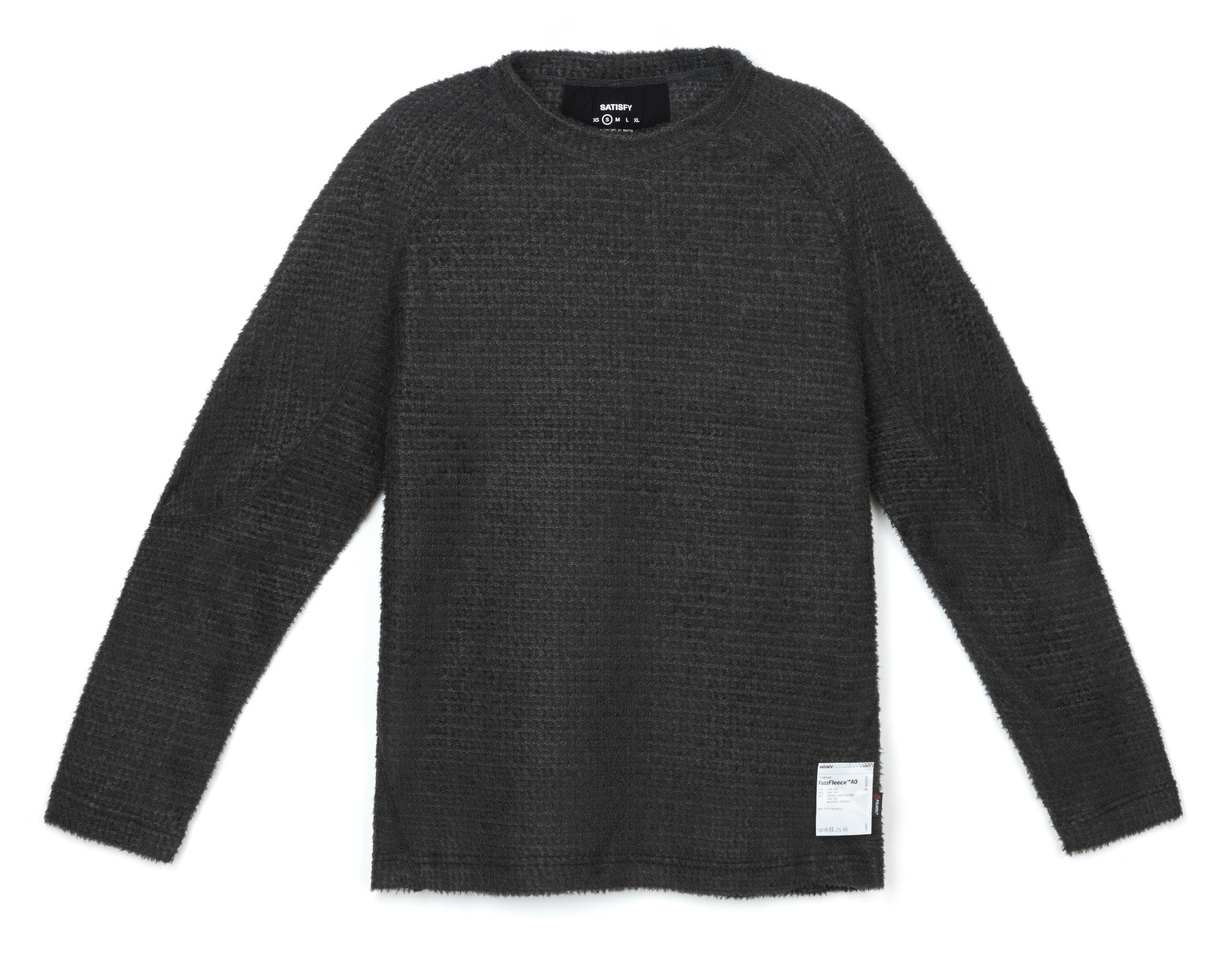 トップス satisfy running FuzzFleece AD Long Tee L FuzzFleece™ AD Long Tee – SATISFY