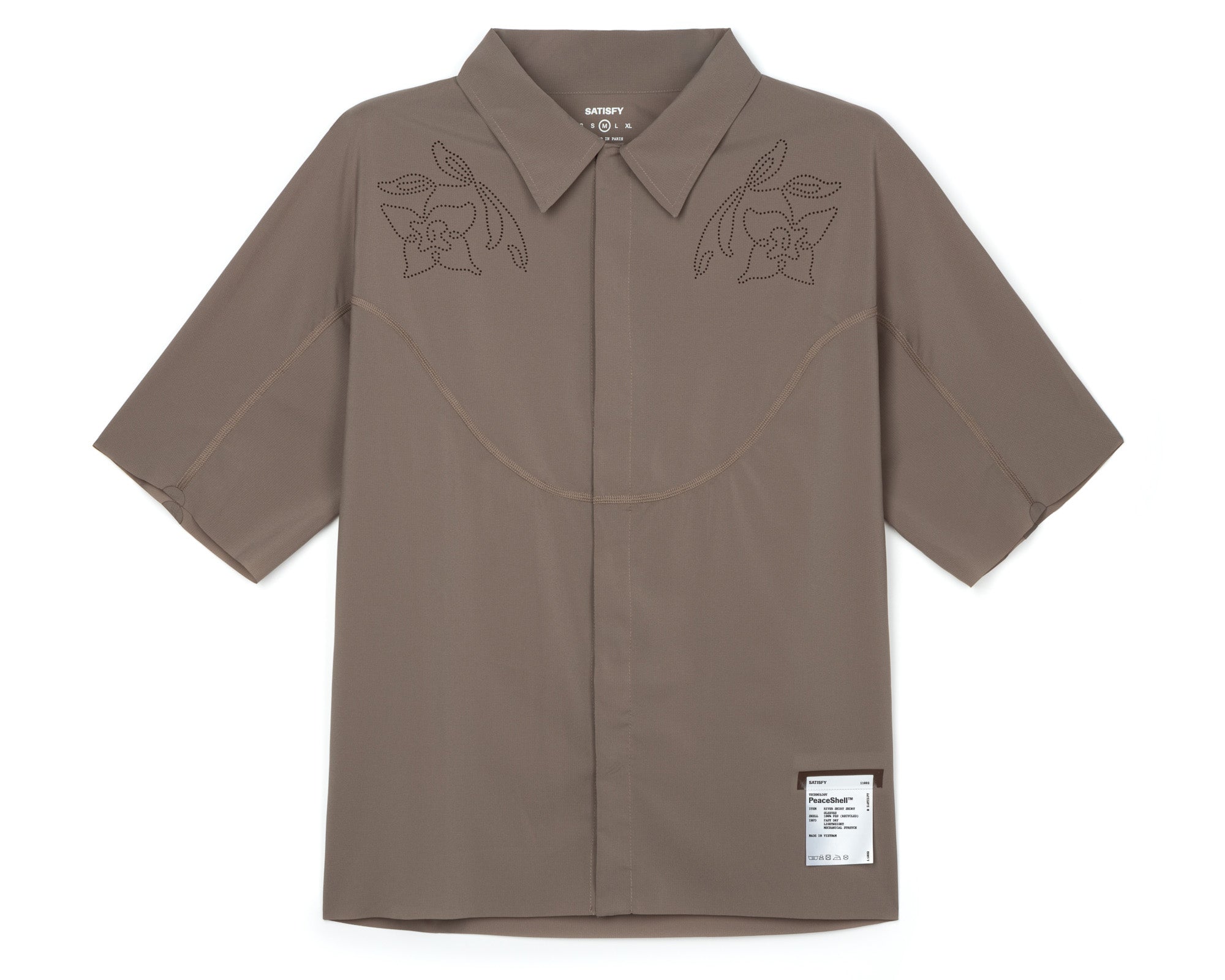 PeaceShell™ River Shirt Short Sleeve - Falcon – SATISFY
