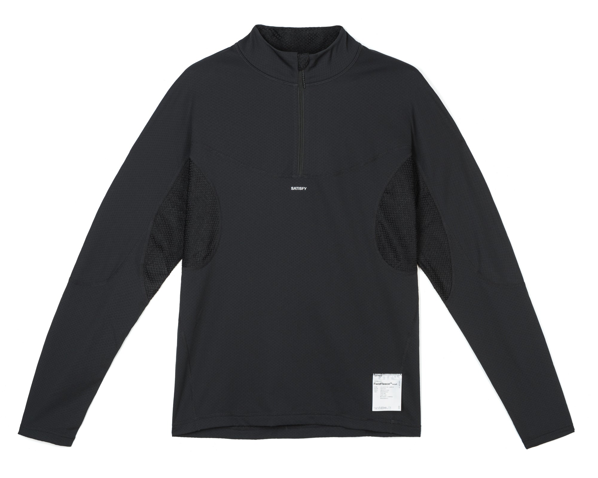 FuzzFleece™ Octa Half-Zip Long Tee – SATISFY
