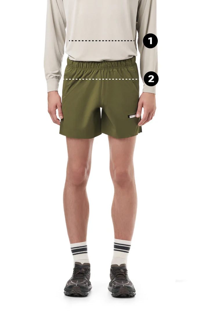 PeaceShell™ 5" Unlined Shorts
