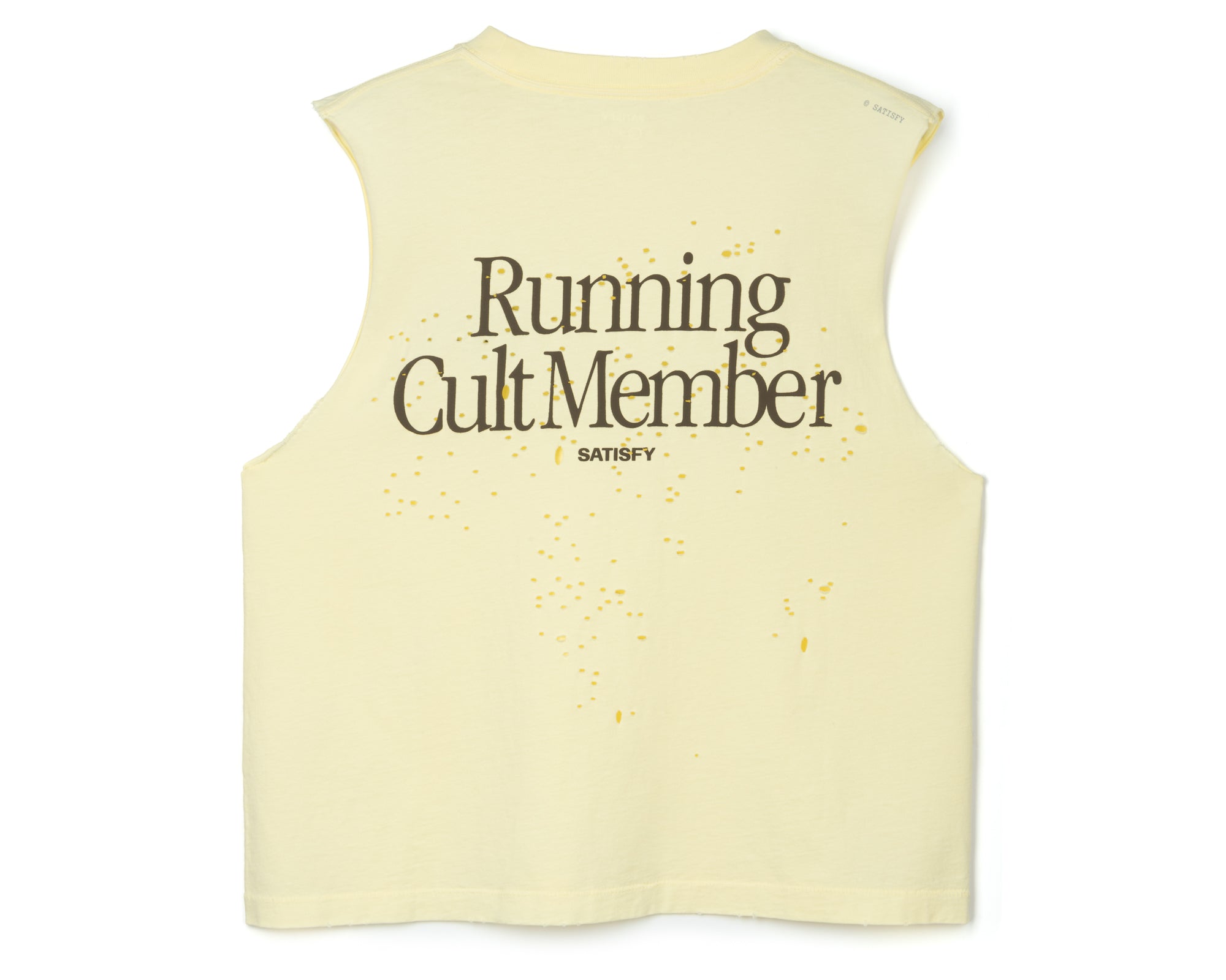 SATISFY RUNNING MothTech Muscle Tee サイズS MothTech™ Muscle Tee – SATISFY