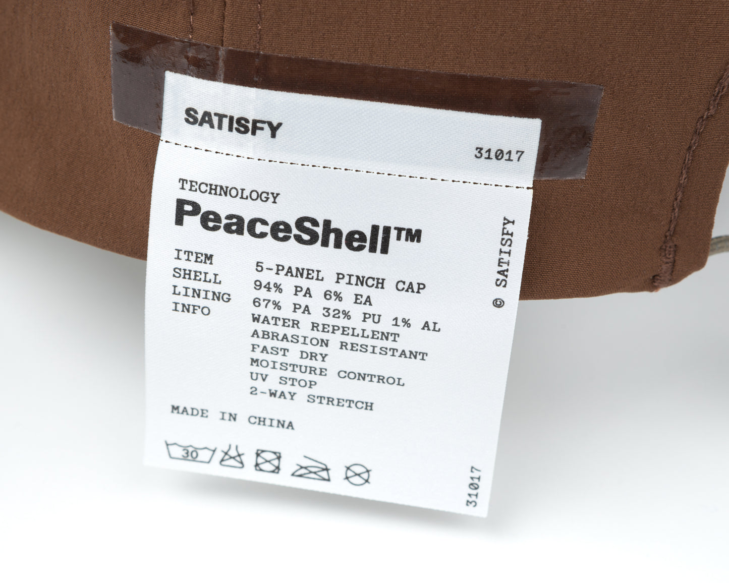PeaceShell™ 5-Panel Pinch Cap
