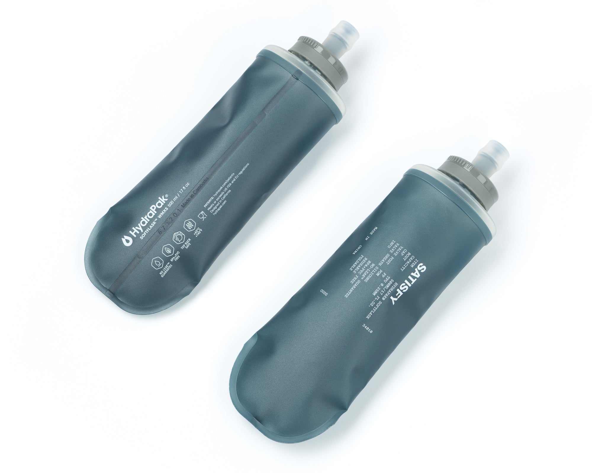 HydraPak® Soft Flask 500ml 2‑Pack