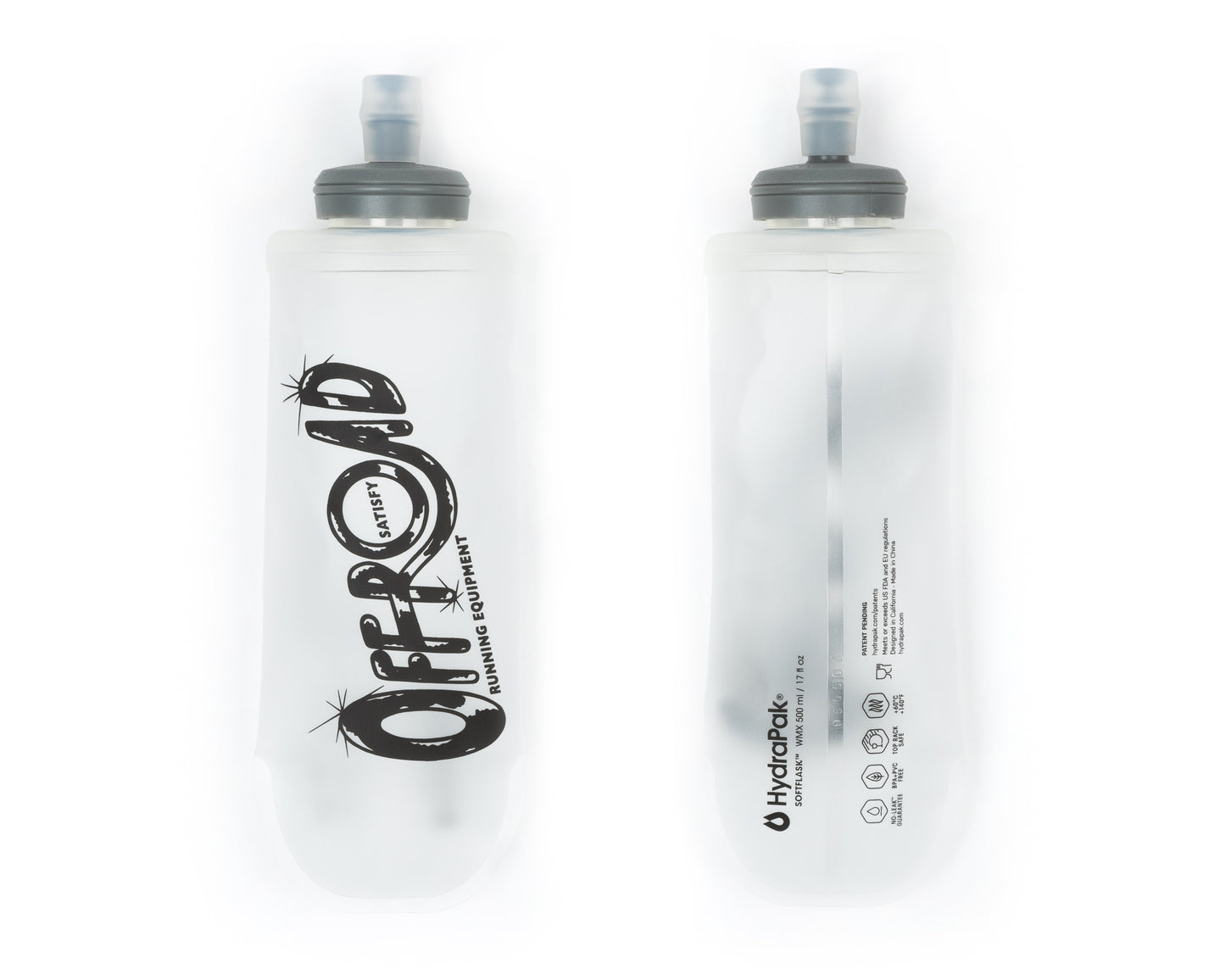 HydraPak® Soft Flask 500ml 2‑Pack