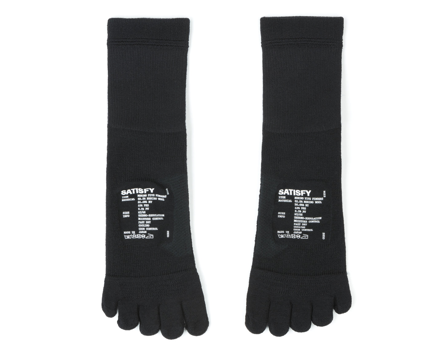 Merino Five-Finger Toe Socks