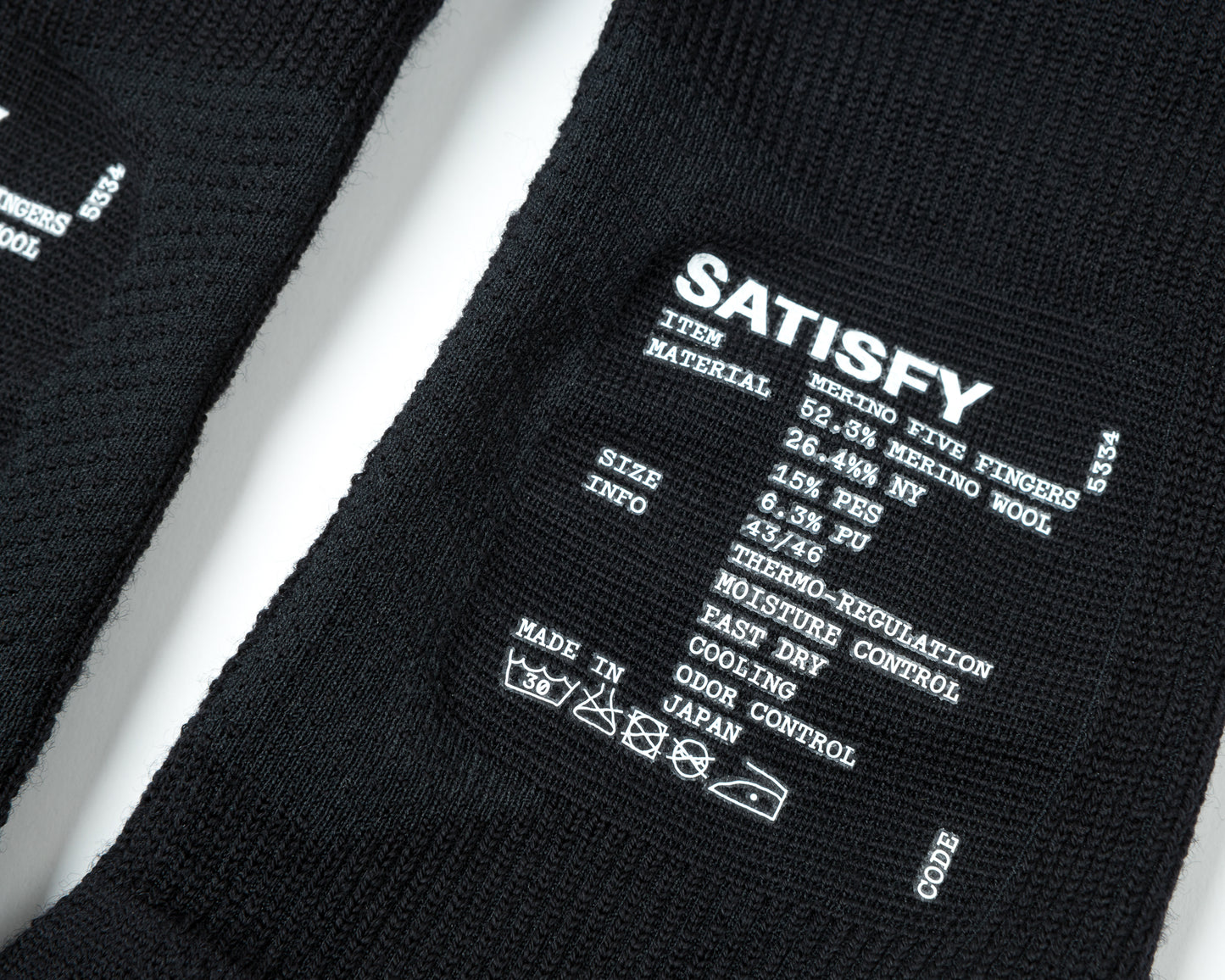 Merino Five-Finger Toe Socks
