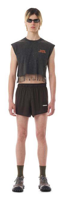 10-Year MothTech™ Cropped Fringed Muscle Tee – SATISFY