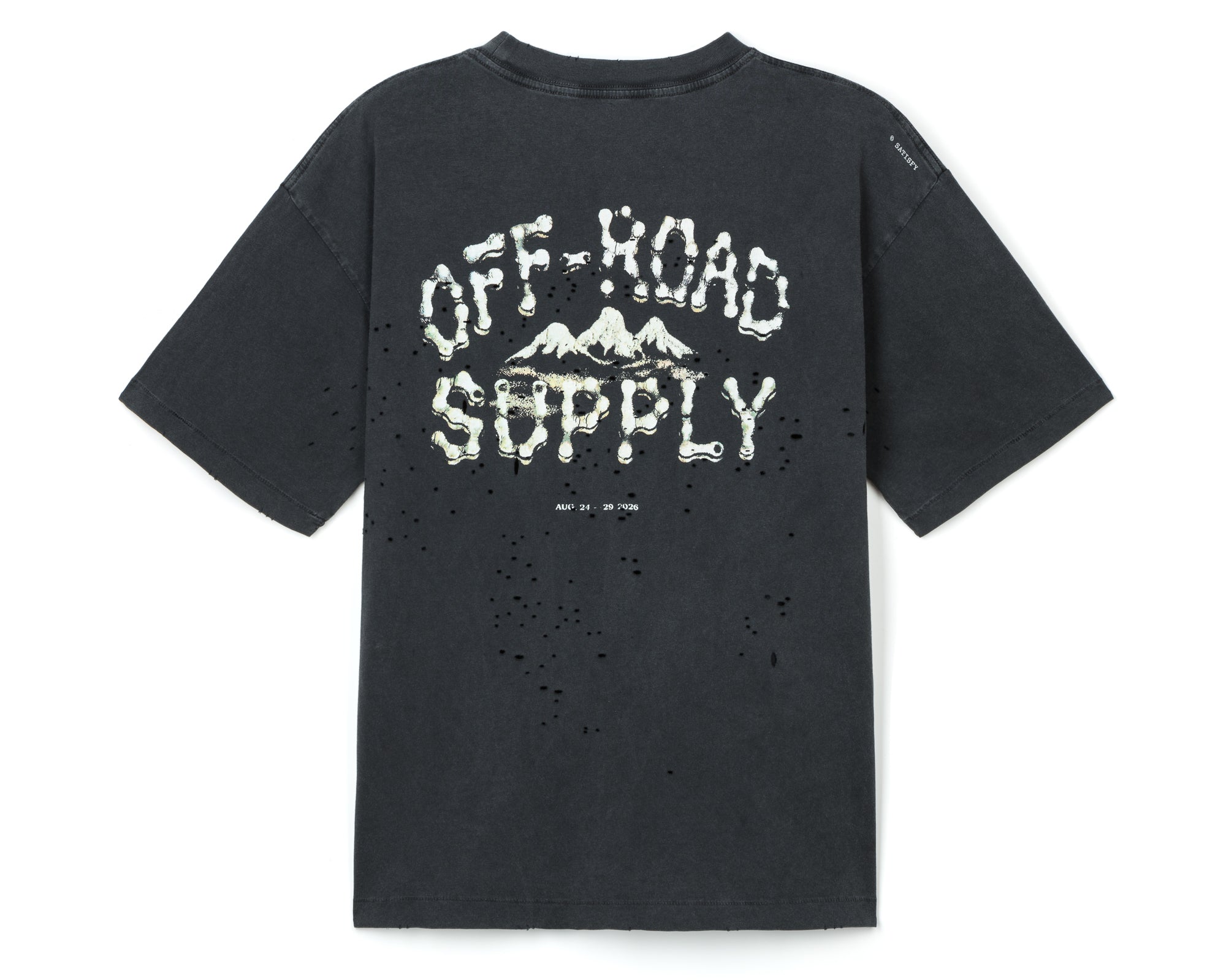 SATISFY MothTech TシャツChamonix Off-Road S Chamonix Off-Road Supply – SATISFY