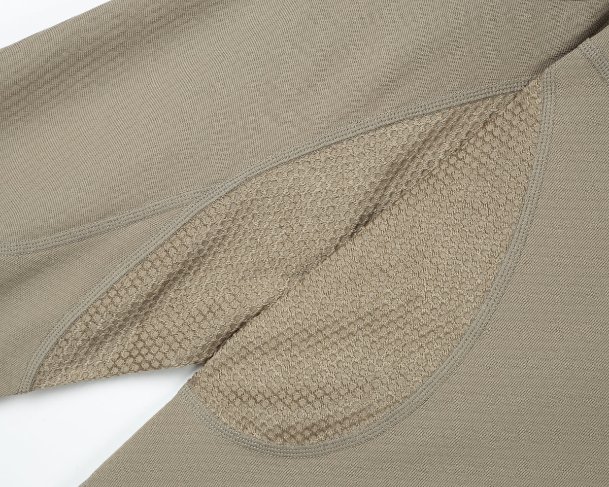 FuzzFleece™ Octa Half-Zip Long Tee