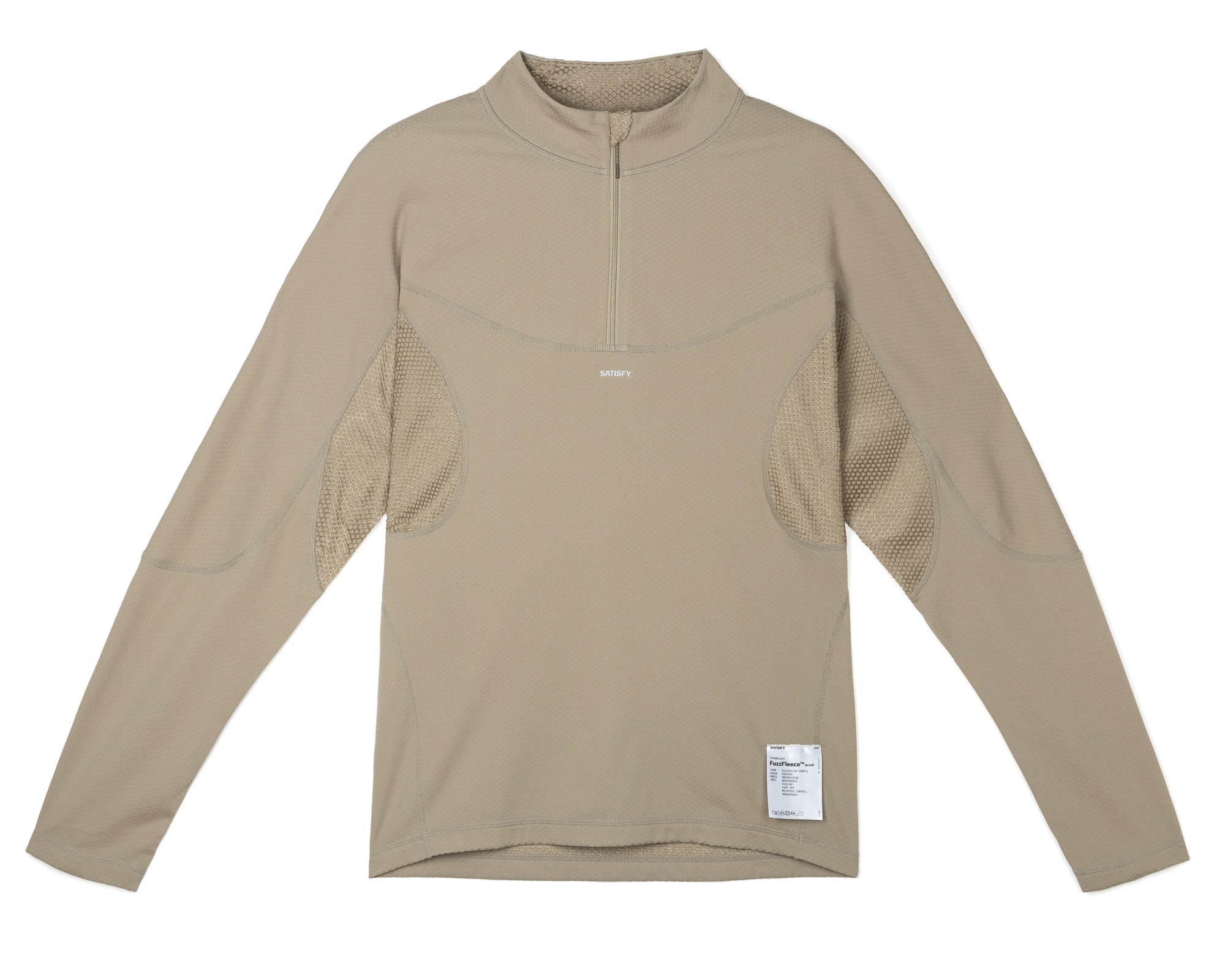 FuzzFleece™ Octa Half-Zip Long Tee