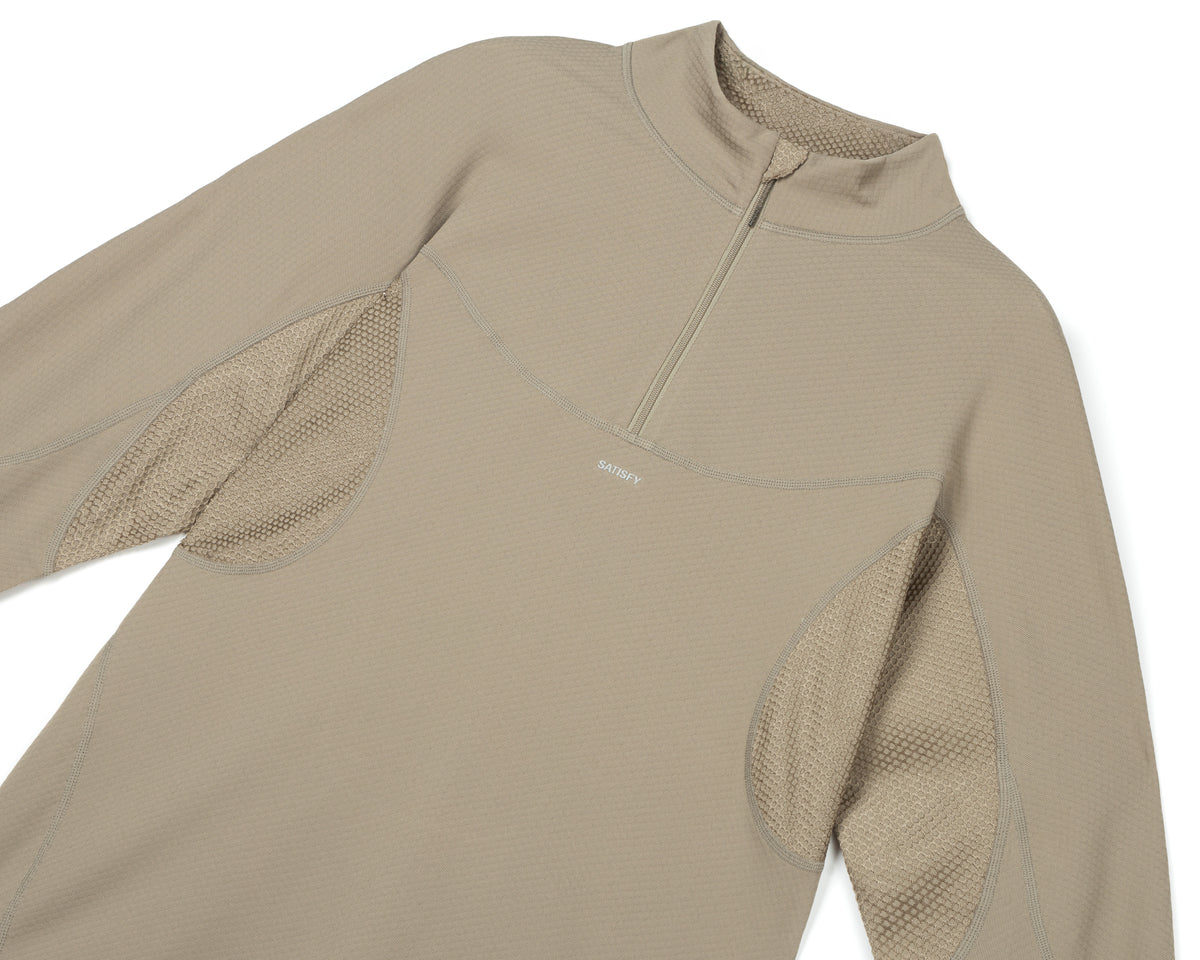 FuzzFleece™ Octa Half-Zip Long Tee