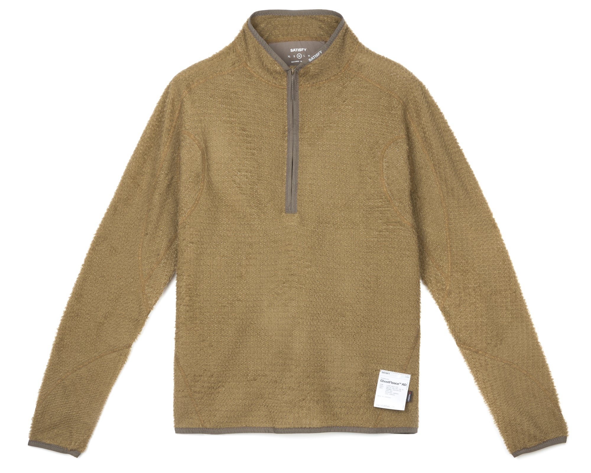 GhostFleece™ AD Light Half-Zip – SATISFY GhostFleece™ AD Light Half-Zip – SATISFY