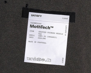 MothTech™ Cropped Fringed Muscle Tee