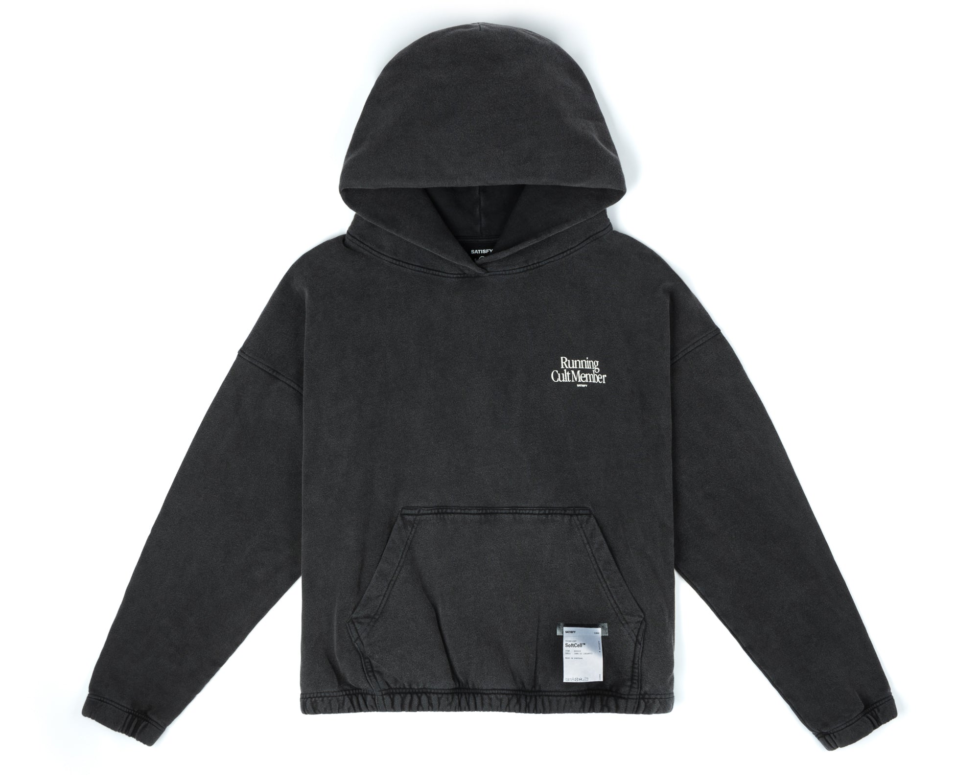Satisfy RUNNING CULT MEMBER スウェット Satisfy Running Cult Member Print Sweatshirt In White | ModeSens