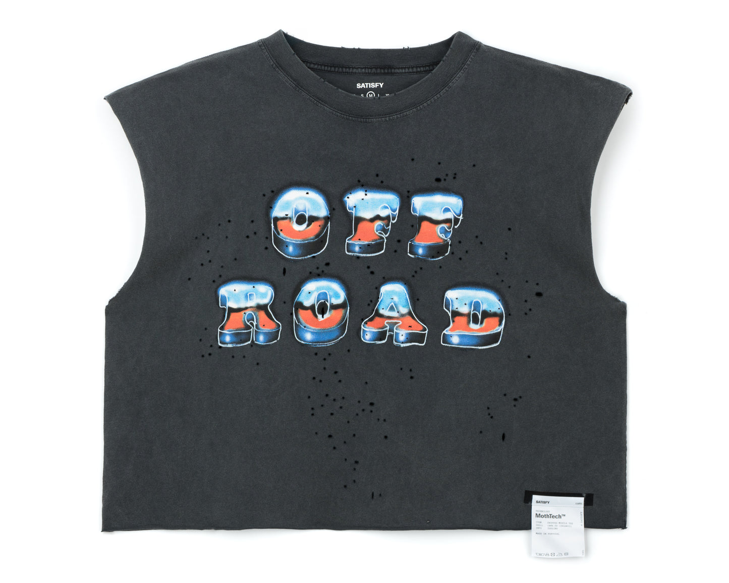 MothTech™ Cropped Muscle Tee