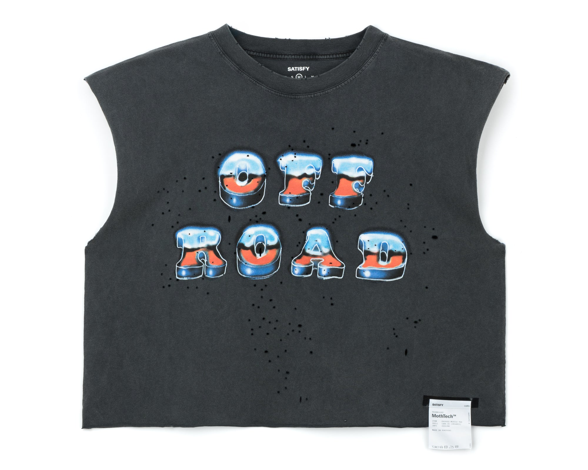 MothTech™ Cropped Muscle Tee