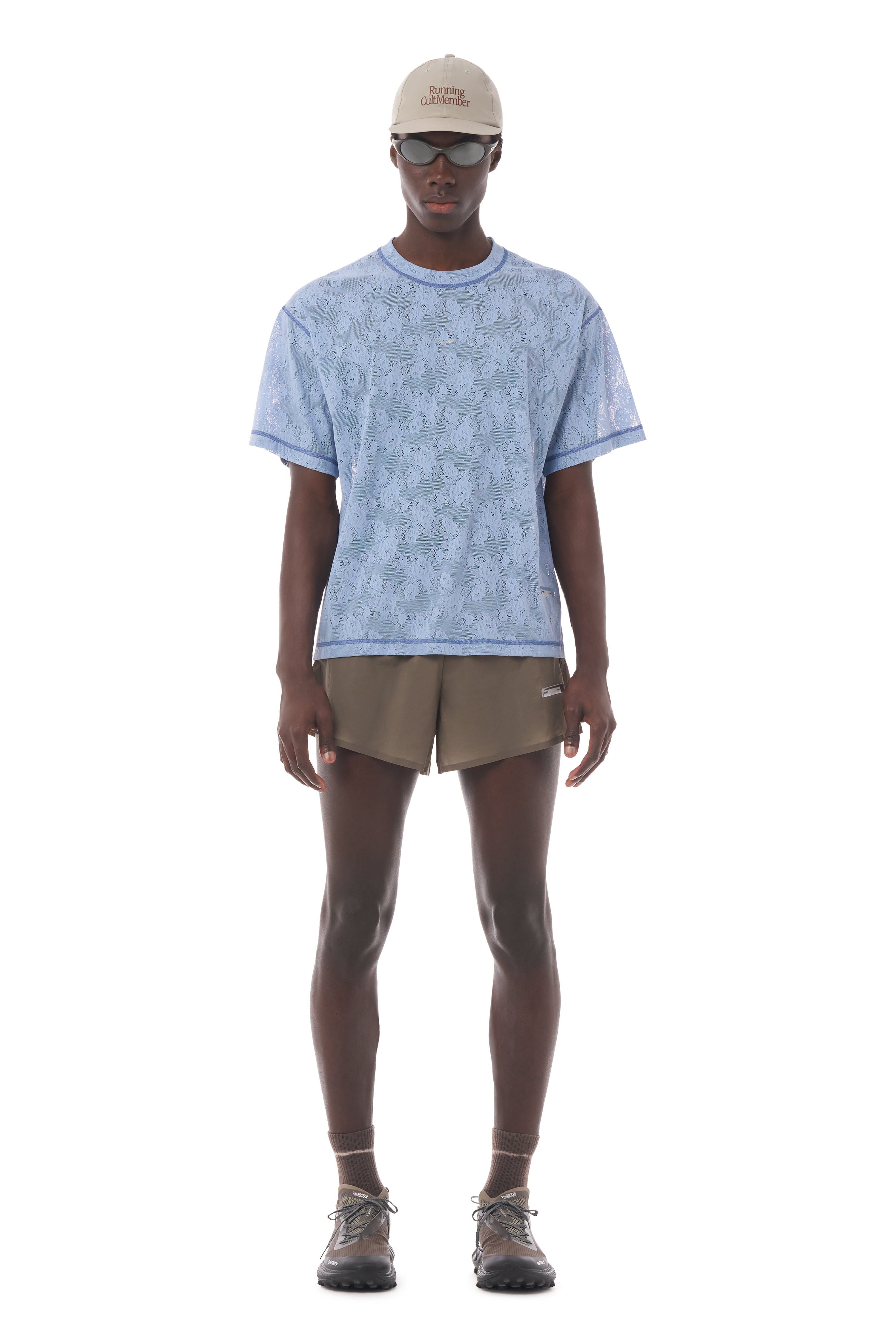 SpaceLace™ T-Shirt - Rain Washed – SATISFY