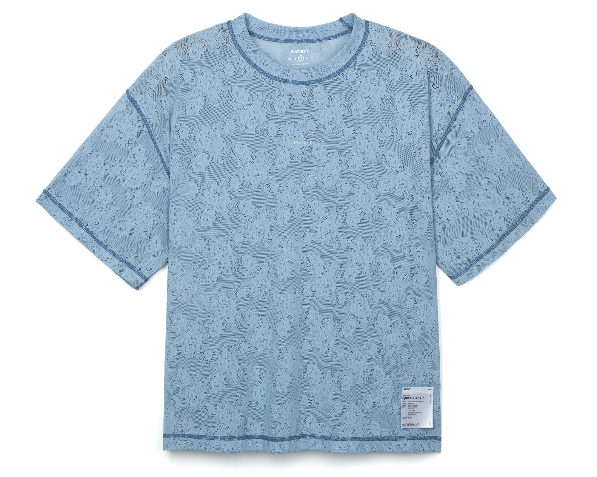 SpaceLace™ T-Shirt - Rain Washed – SATISFY