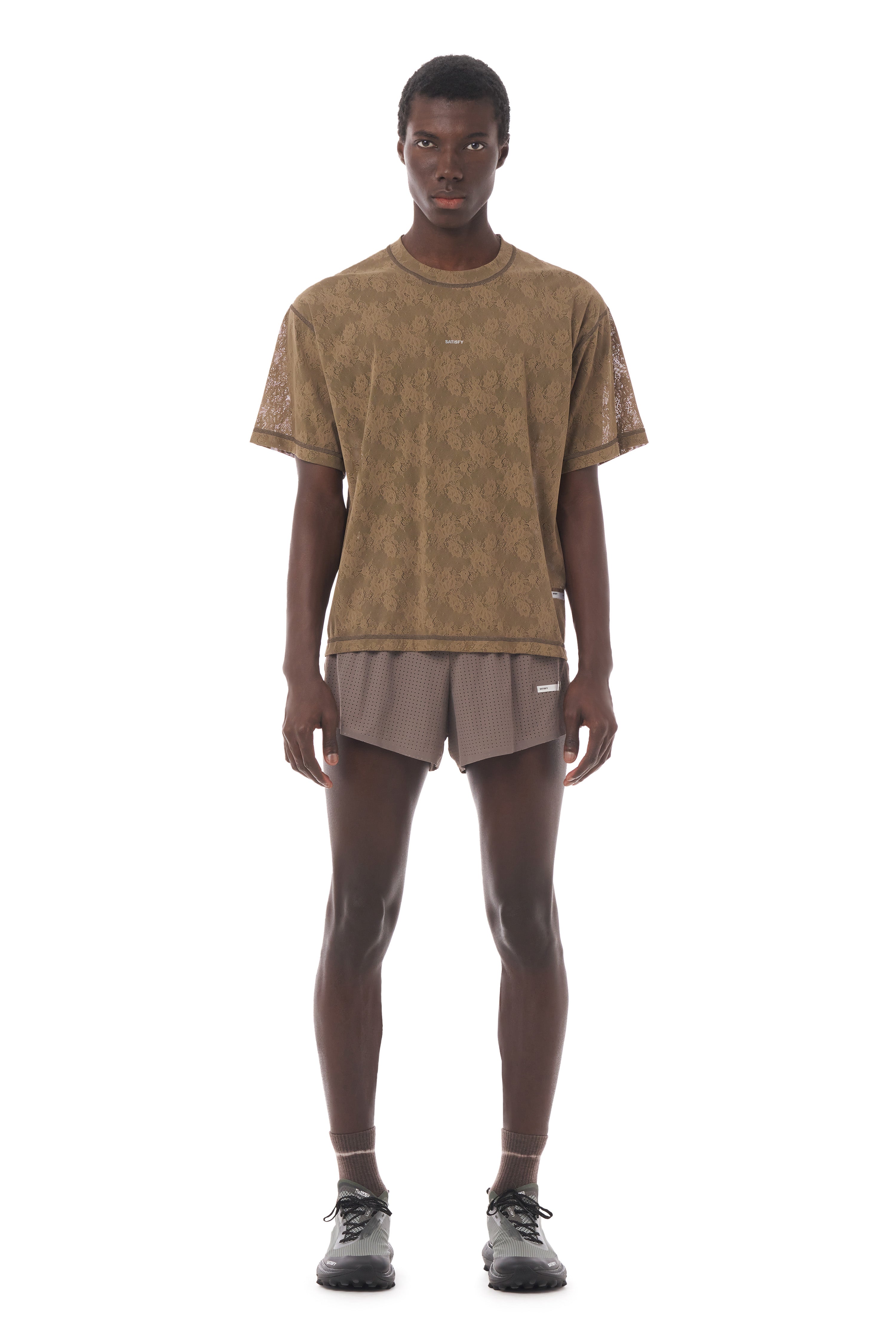 SpaceLace™ T-Shirt - Shitake – SATISFY