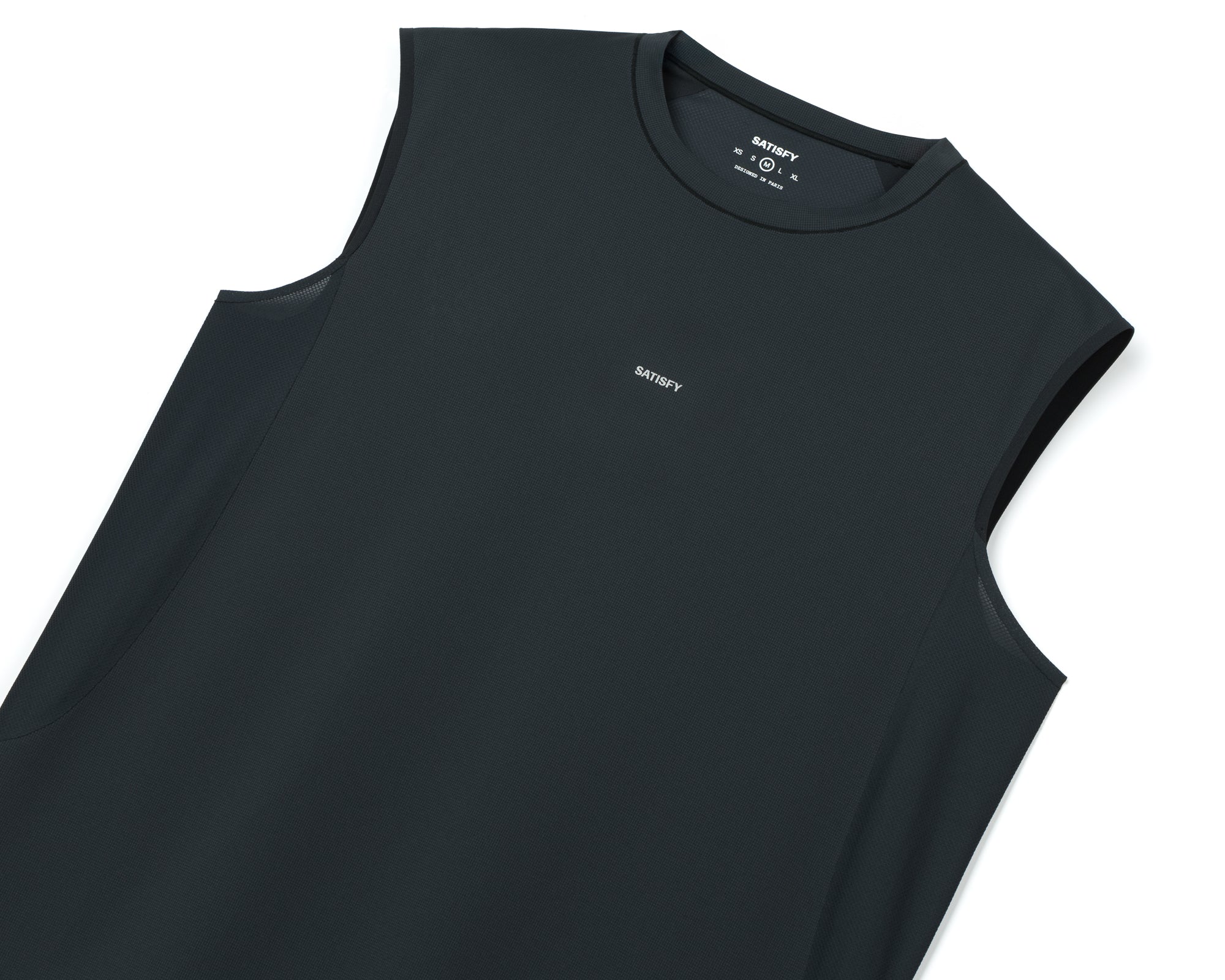 AuraLite™ UV Muscle Tee - Black – SATISFY
