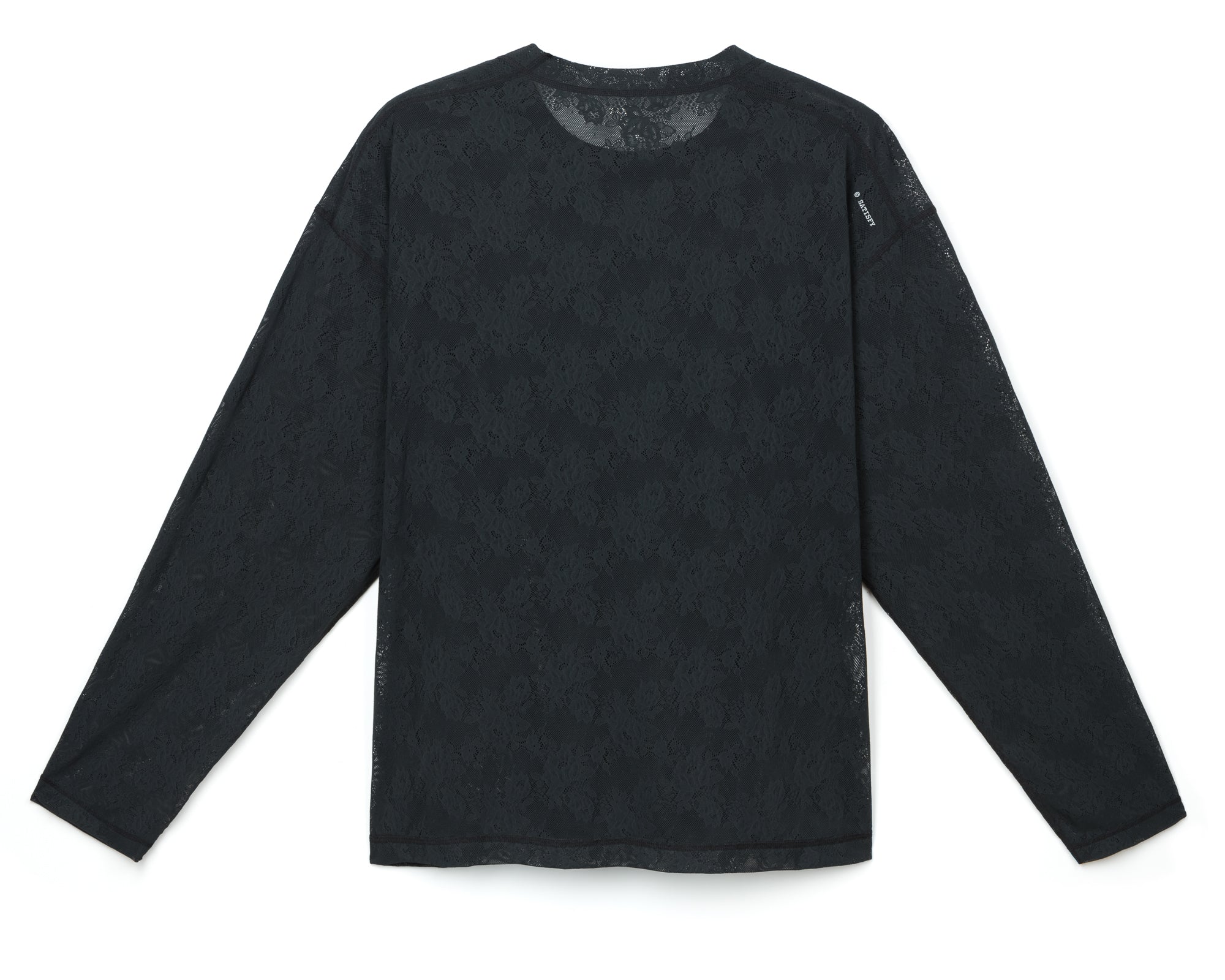 SpaceLace™ Long Tee - Black – SATISFY