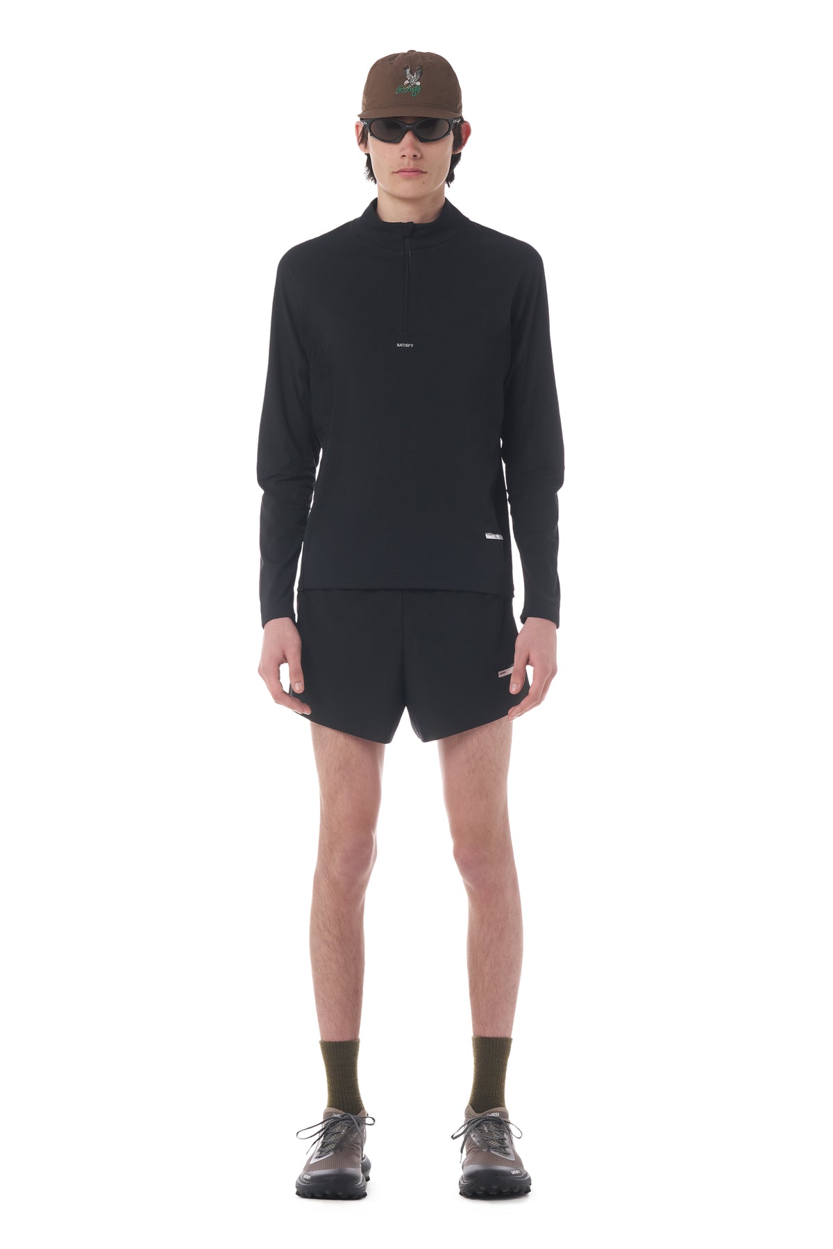 FuzzFleece™ Octa Half-Zip Long Tee