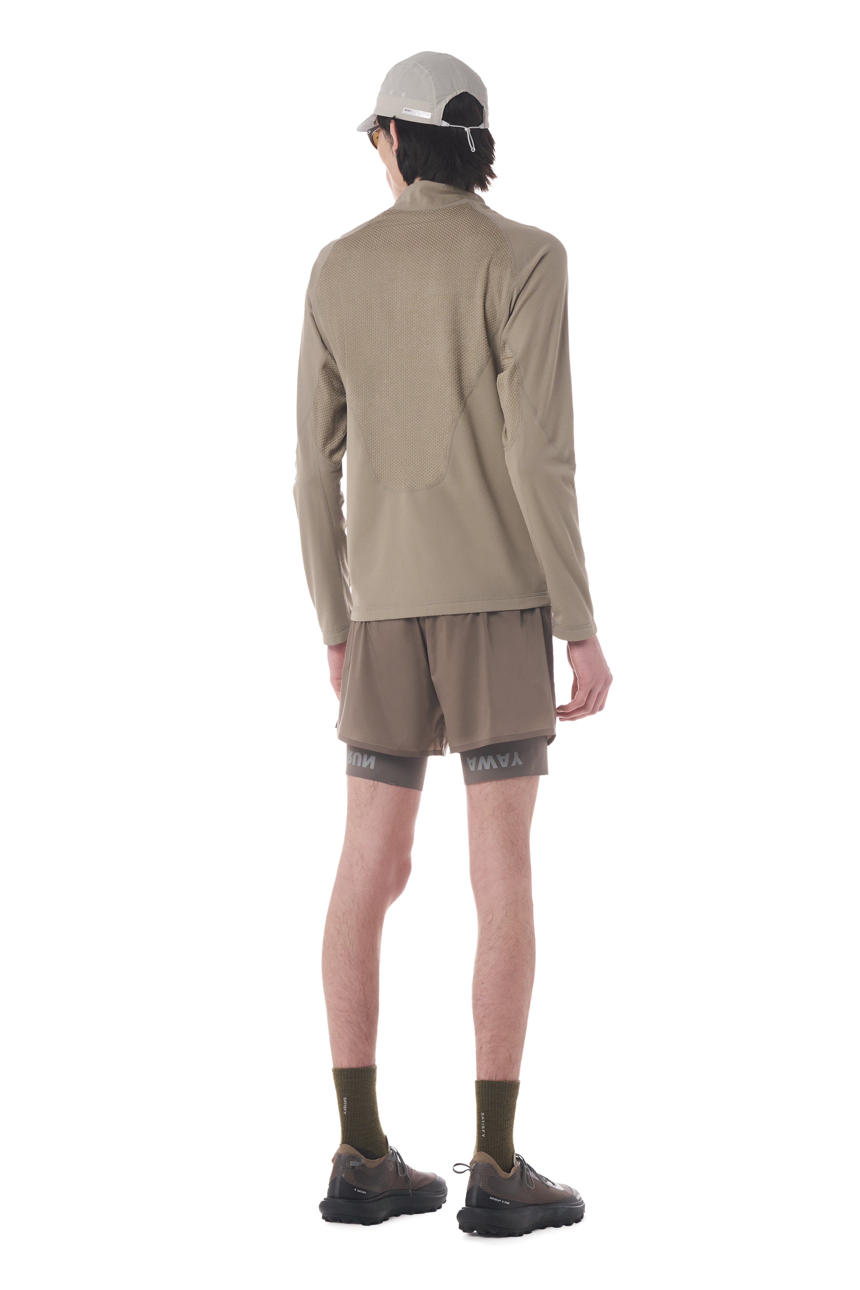 FuzzFleece™ Octa Half-Zip Long Tee