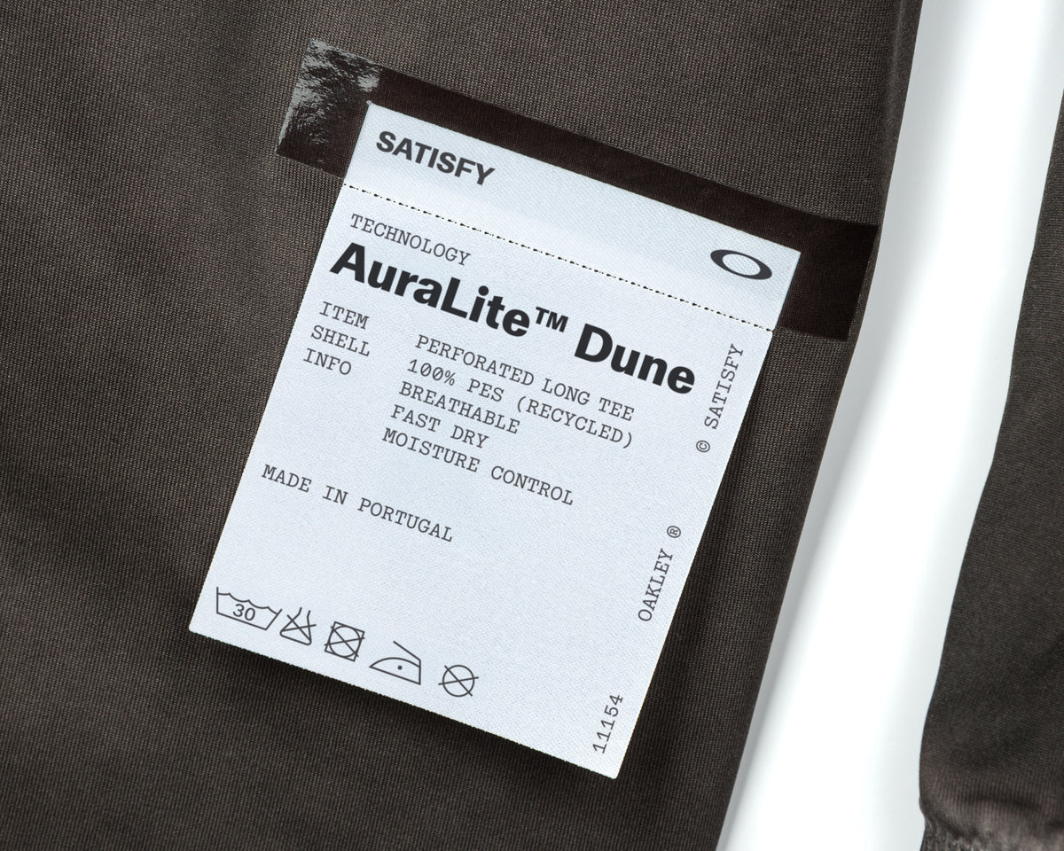 SATISFY® Oakley® Auralite™ Dune Perforated Long Tee