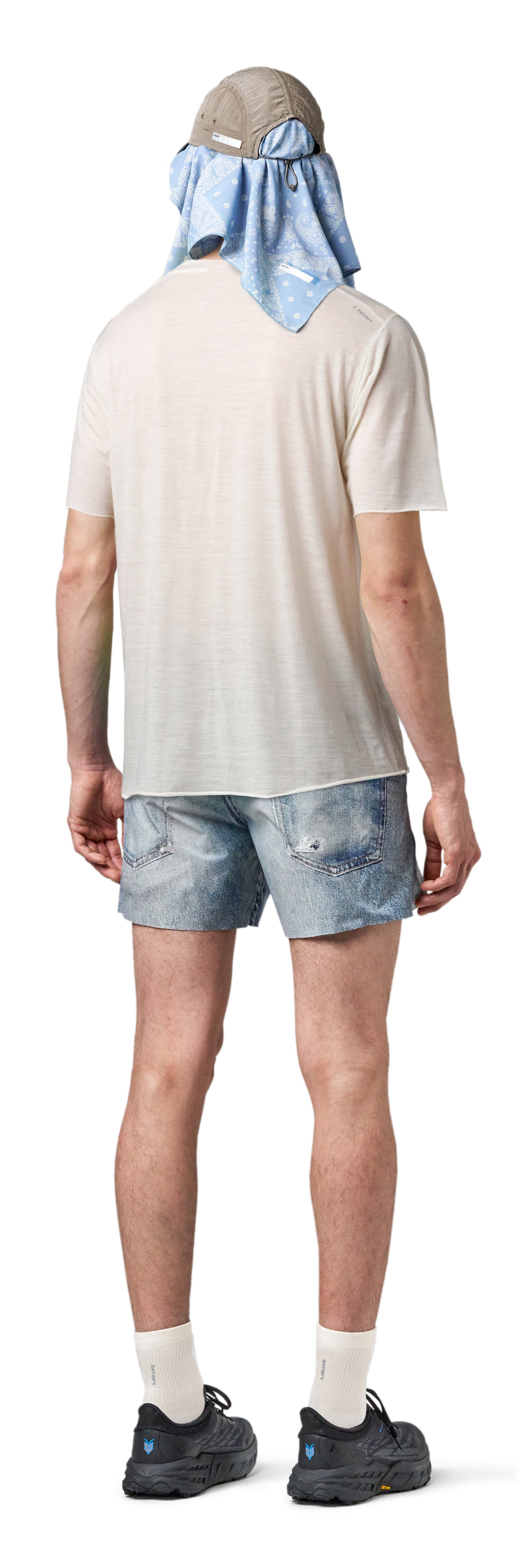Short Denim Digital Satisfy Peaceshell Unlined - Taille M Noir - Unisexe, Cordon De Serrage - Neuf Avec étiquettes