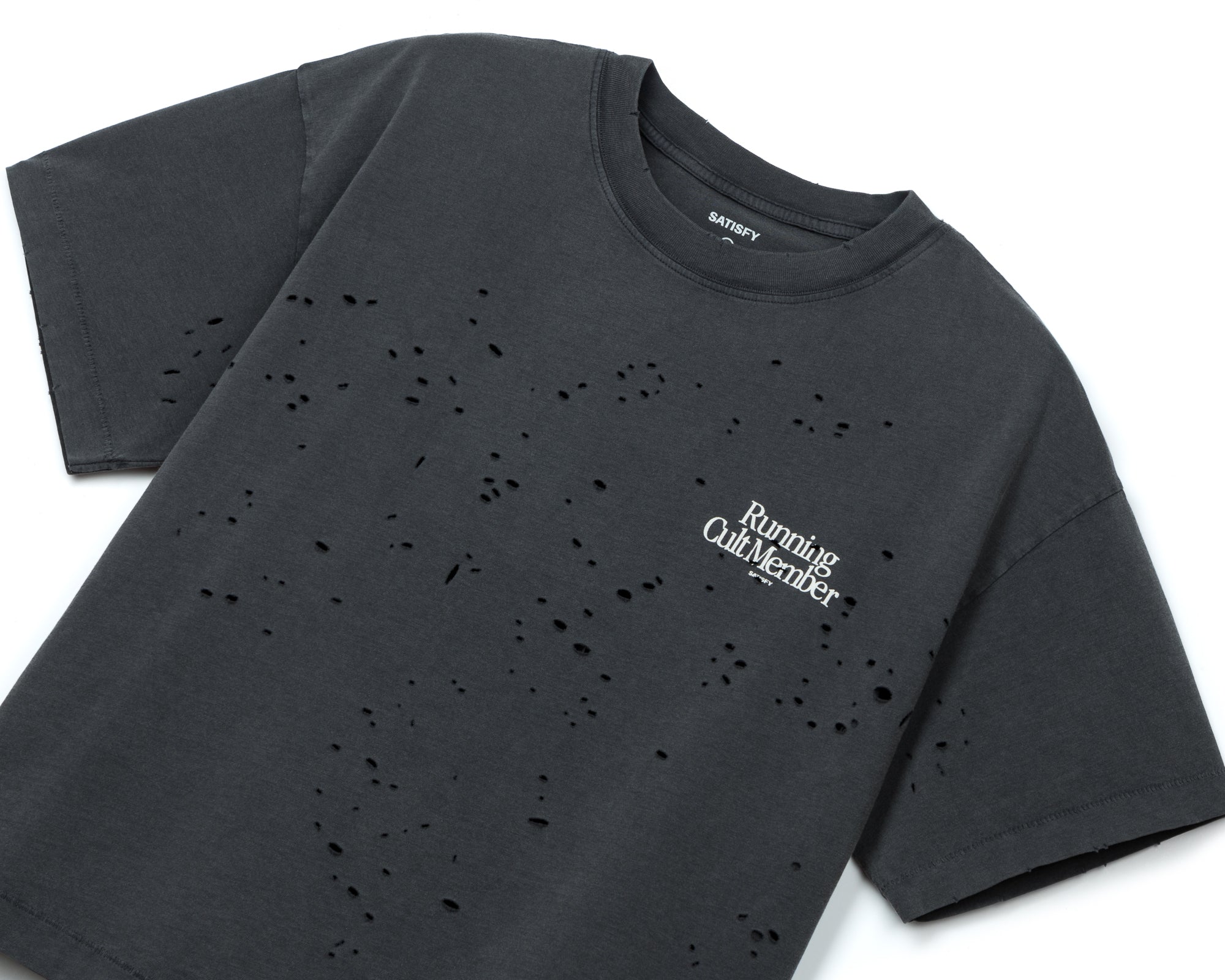 MothTech™ T-Shirt - Aged Black – SATISFY