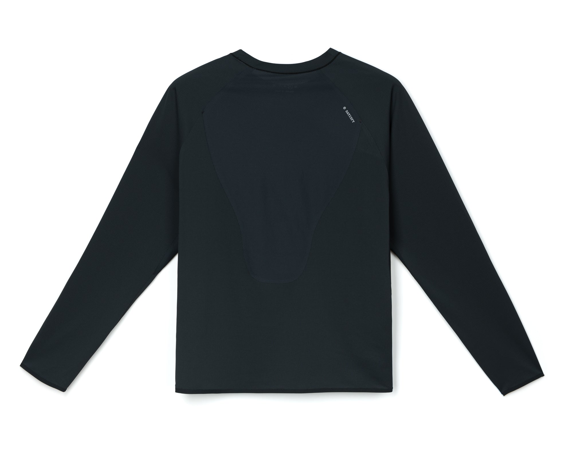 SATISFY RUNNING ブラック長袖シャツ AuraLite™ UV Long Tee - Black – SATISFY