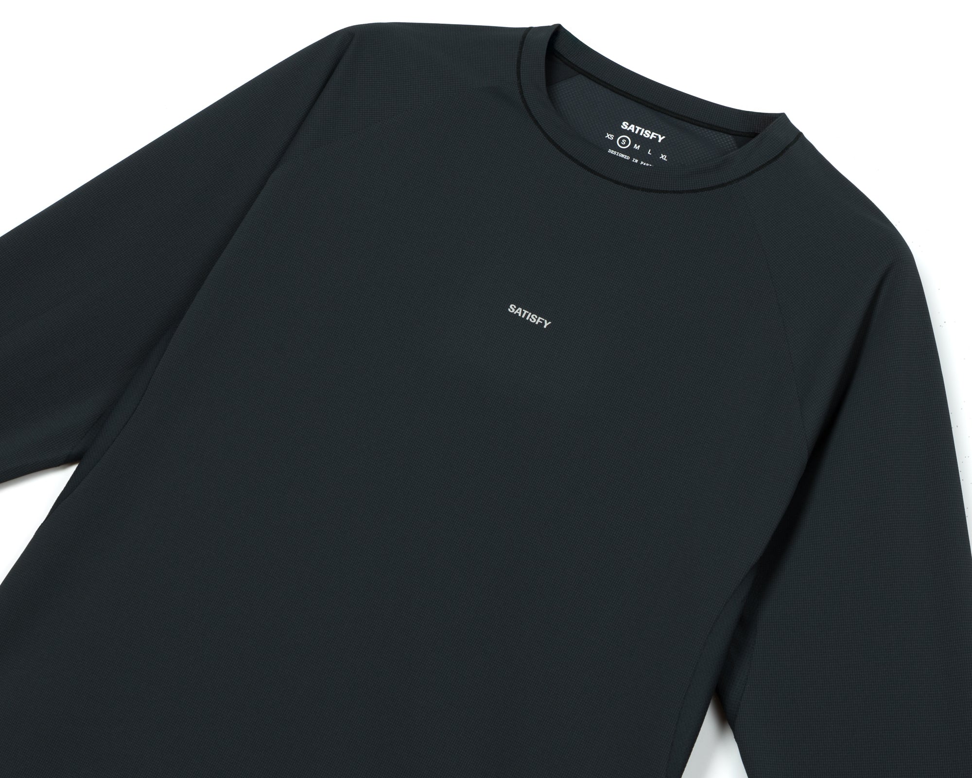 AuraLite™ UV Long Tee - Black – SATISFY