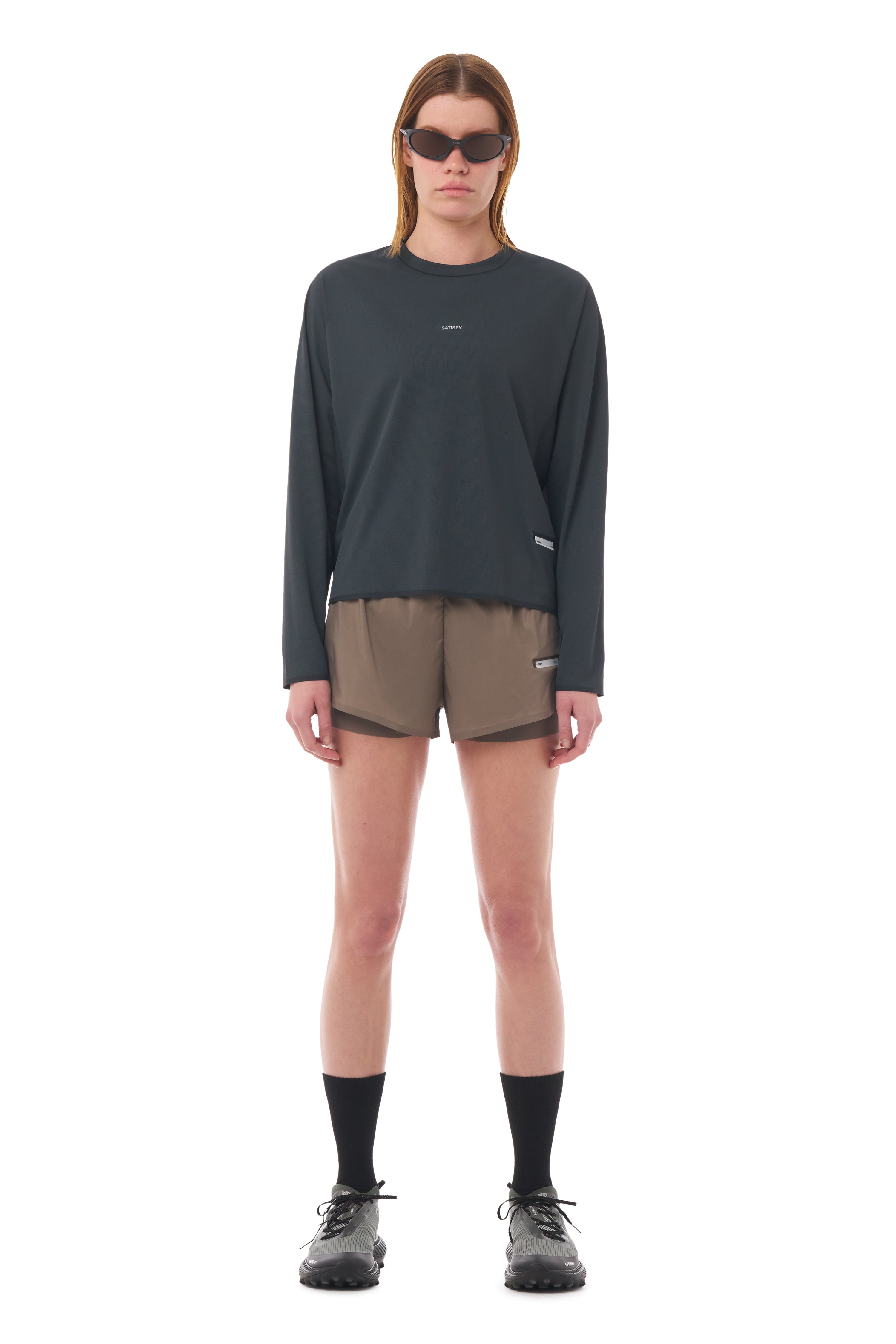 AuraLite™ UV Long Tee - Black – SATISFY
