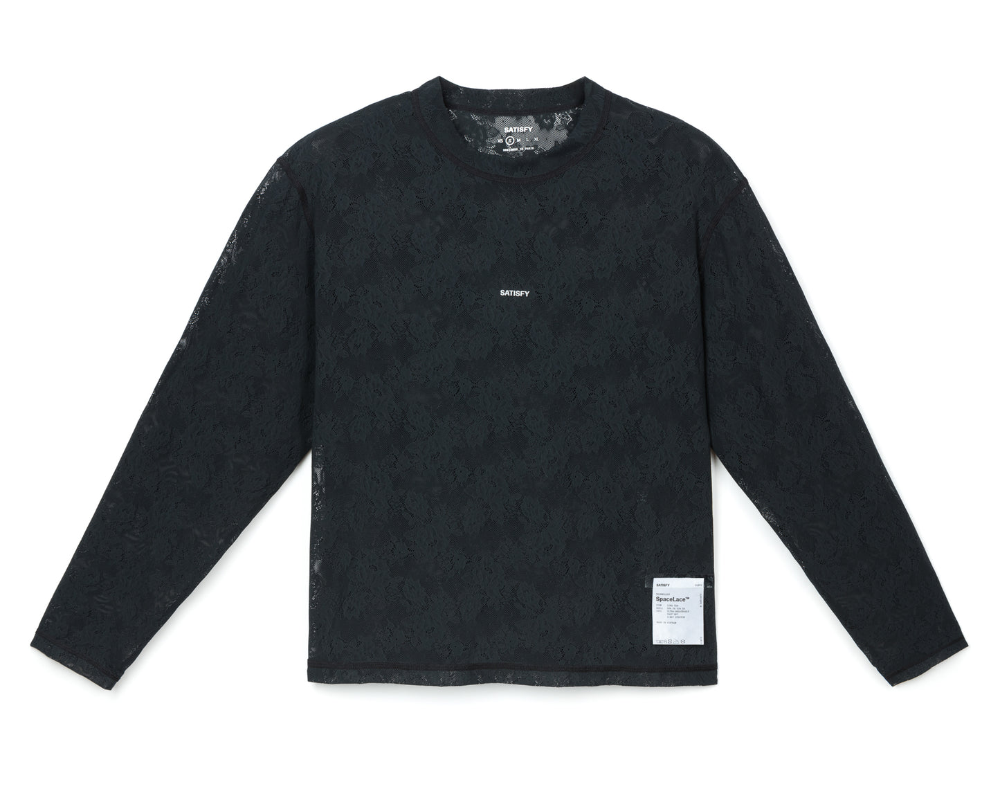 SPACE-LACE LONG TEE WOMEN CL