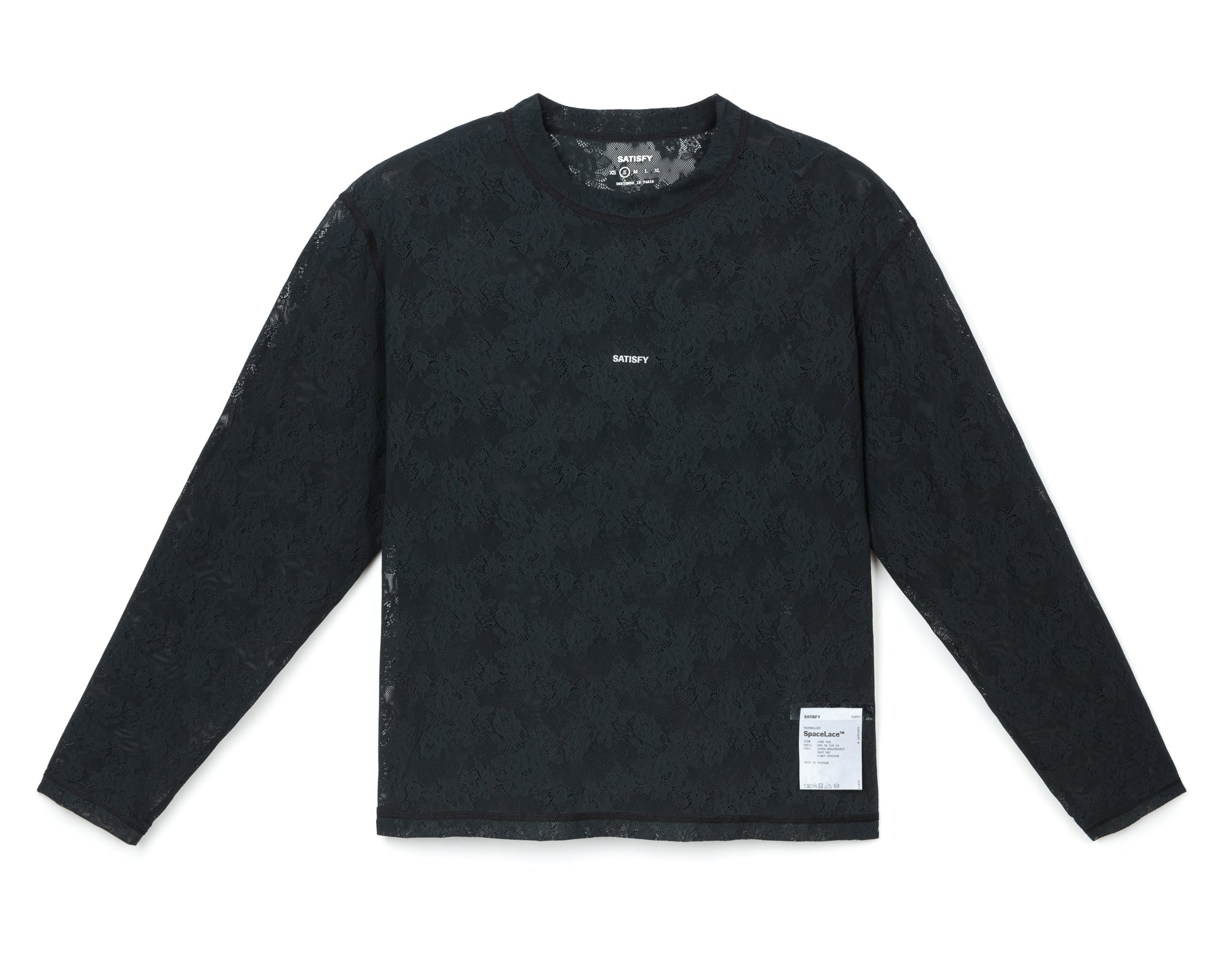 SPACE-LACE LONG TEE WOMEN CL