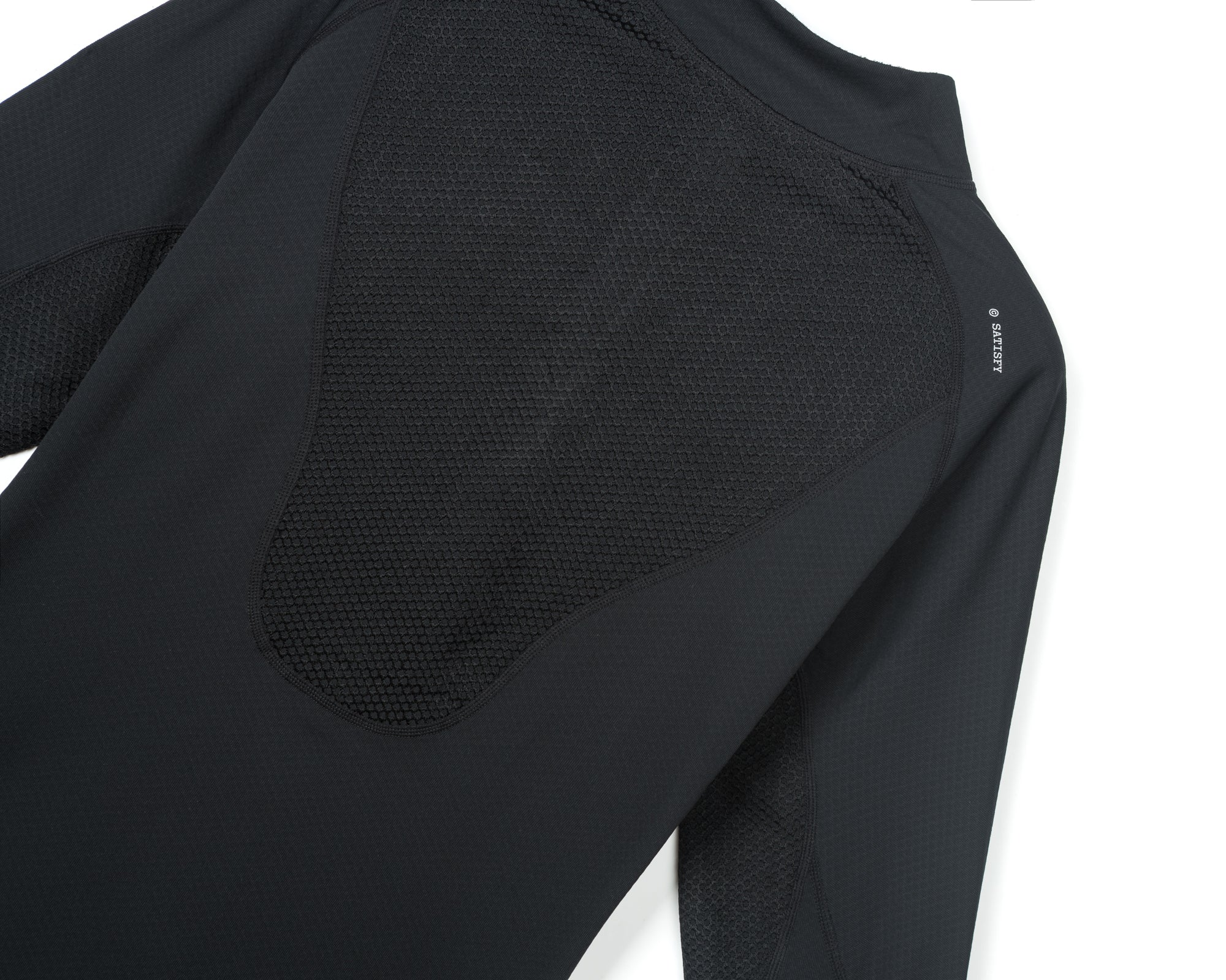 FuzzFleece™ Octa® Half‑Zip Long Tee – SATISFY