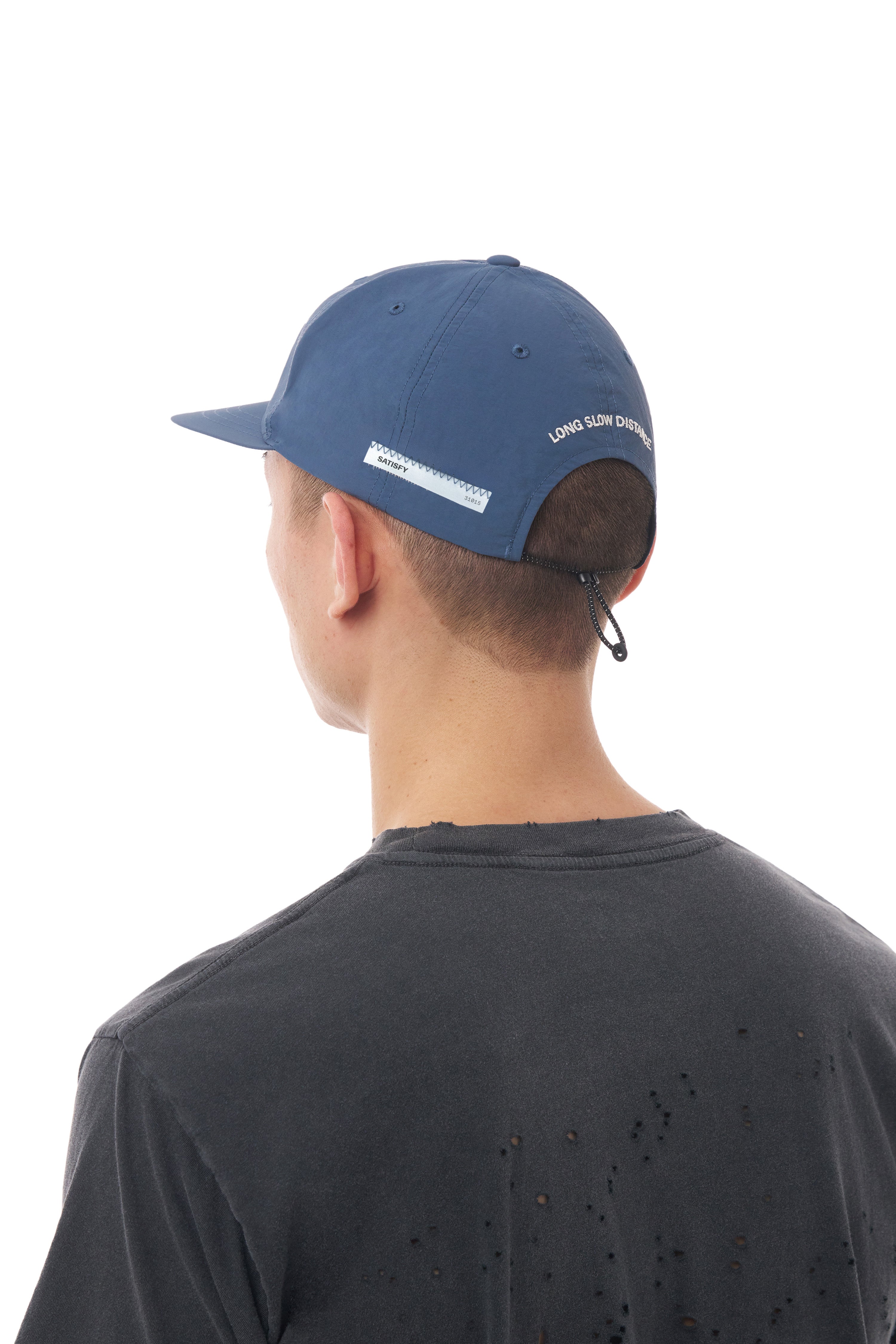 Satisfy FliteSilk 5Panel ベースボールキャップ ネイビー FliteSilk™ 5-Panel Pinch Cap – SATISFY