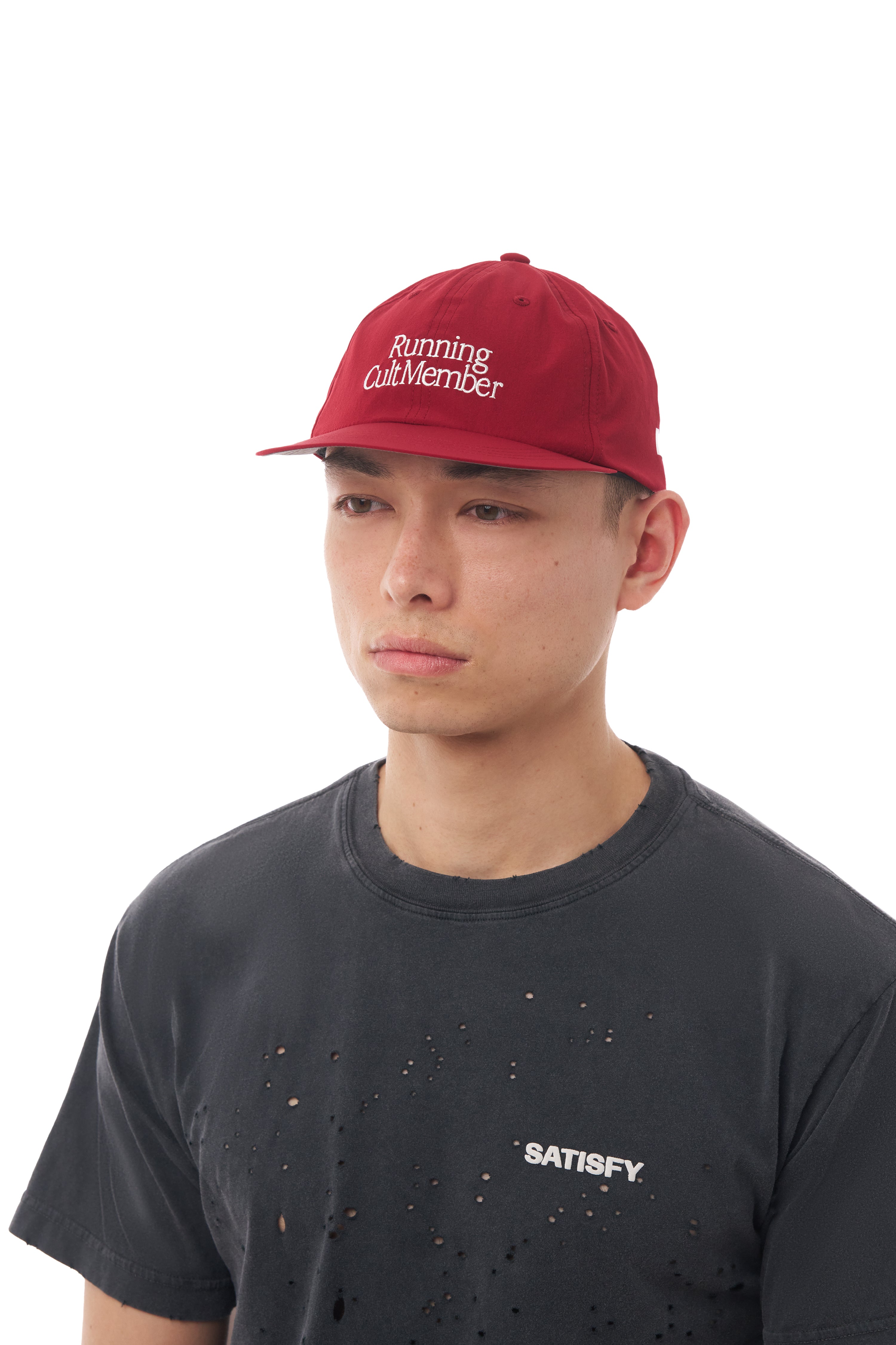 SATISFY PeaceShell Running キャップ ブラッ PeaceShell™ Running Cap – SATISFY