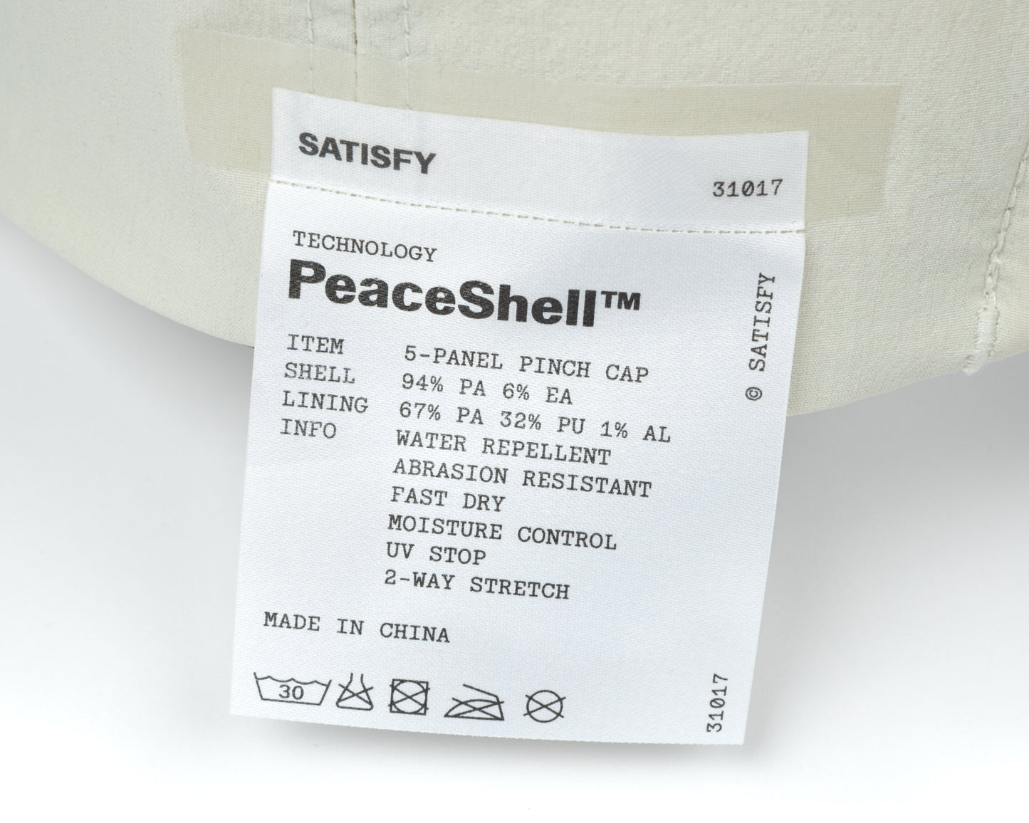PeaceShell™ 5-Panel Pinch Cap