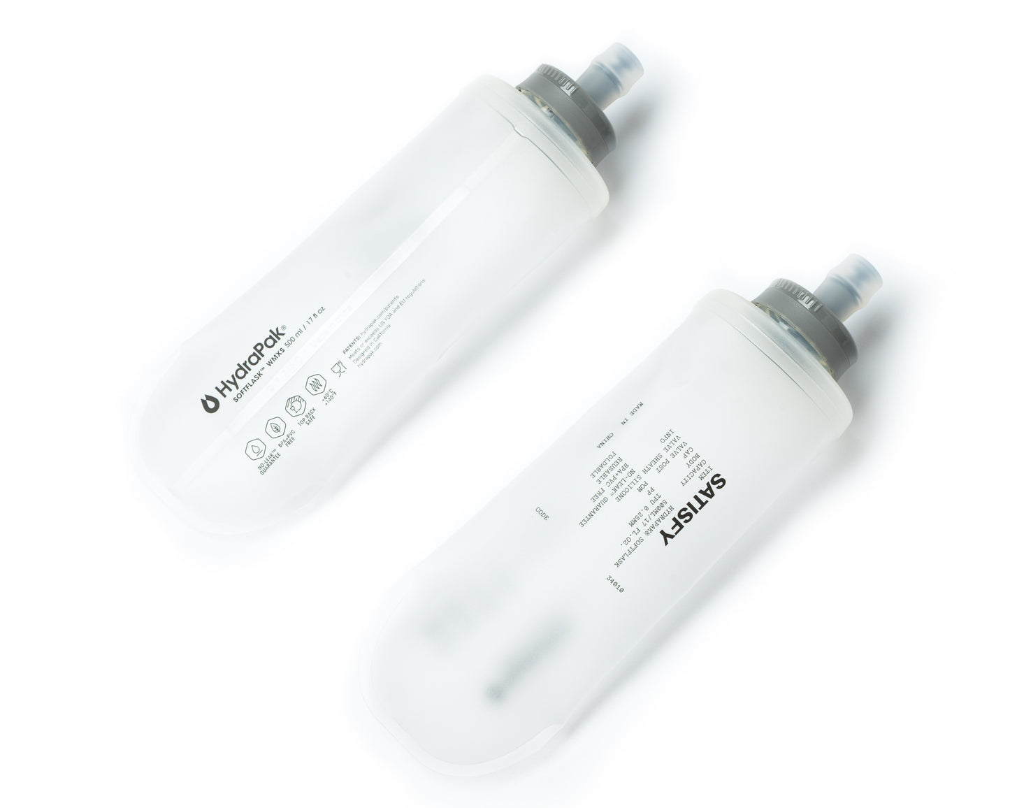 HydraPak® Soft Flask 500ml 2‑Pack