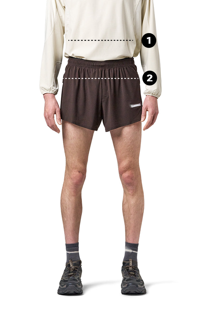 Space-O™ 2.5" Distance Shorts
