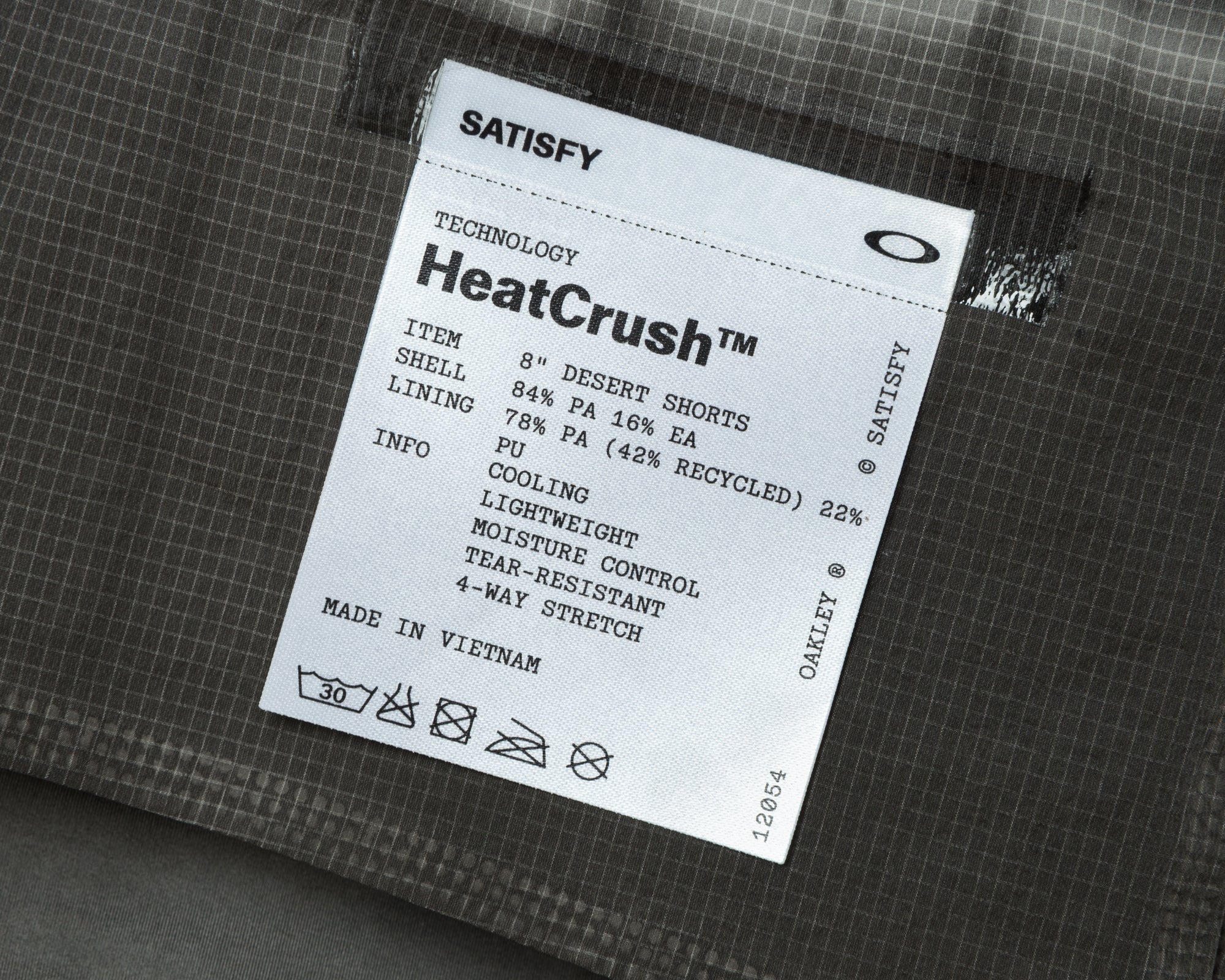 SATISFY® Oakley® HeatCrush™ 8" Desert Shorts