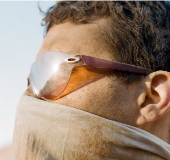 OAKLEY × SATISFY EYE JACKET PRIZM ブラウン`` SATISFY® Oakley® Eye Jacket™