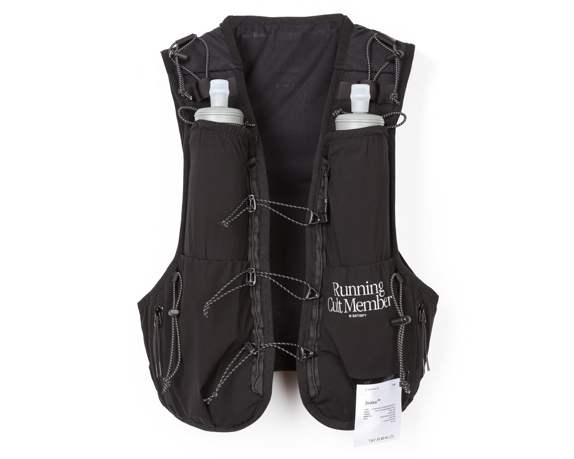 Satisfy Justice Cordura 5L Hydration Vest - Black - S/M